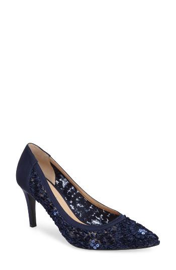 Women's J. Renee Camellia Pointy Toe Pump .5 B - Blue
