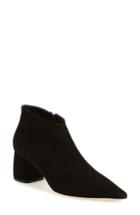 Women's Butter Whistle Pointy Toe Bootie .5 M - Black