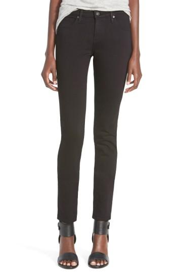 Women's Ag 'stilt Cigarette' Skinny Jeans - Black