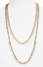 Women's Panacea Beaded Double Strand Necklace