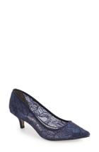Women's Adrianna Papell 'lois' Mesh Pump M - Blue