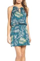 Women's Bb Dakota Brooks Amazon Print Blouson Dress - Green