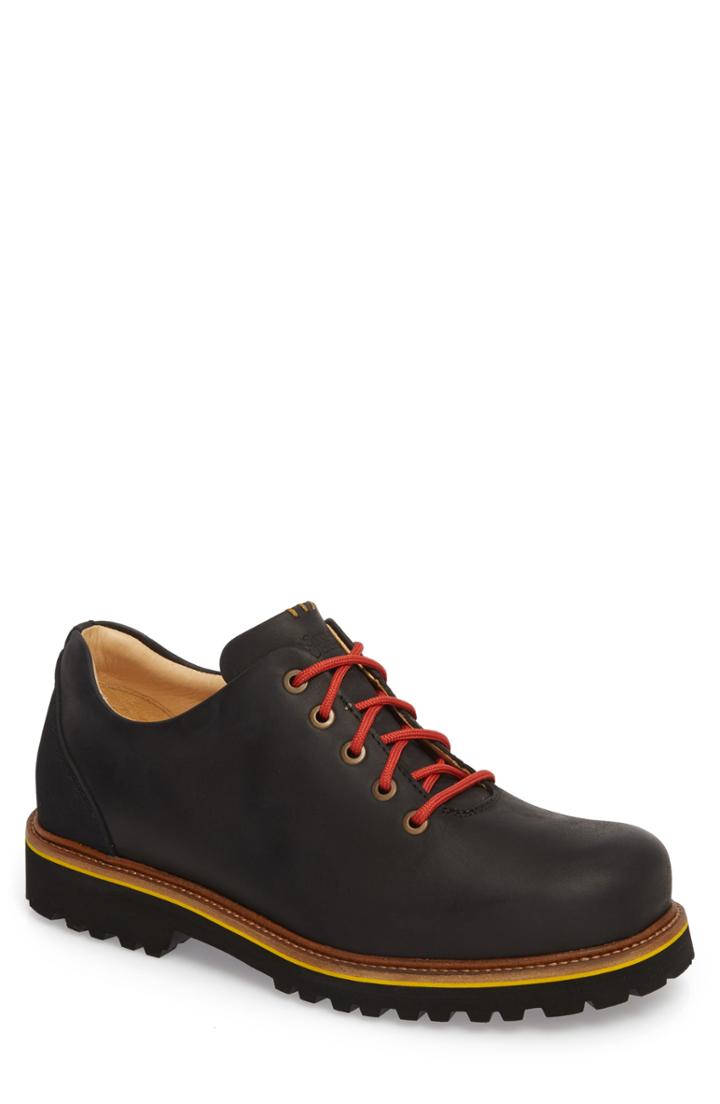 Men's Samuel Hubbard Fresh Plain Toe Oxford .5 M - Black
