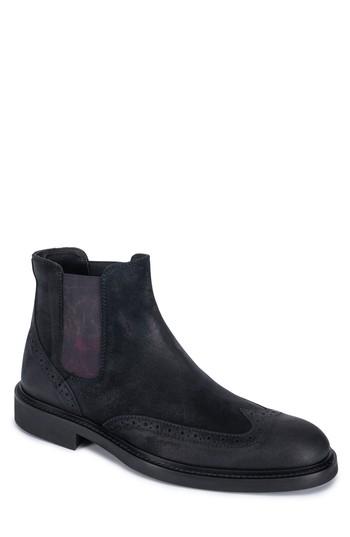 Men's Bugatchi Brescia Chelsea Boot .5 M - Blue