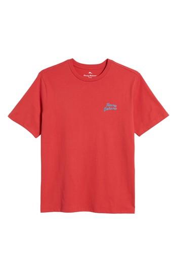 Men's Tommy Bahama Thirst Base Graphic T-shirt - Red