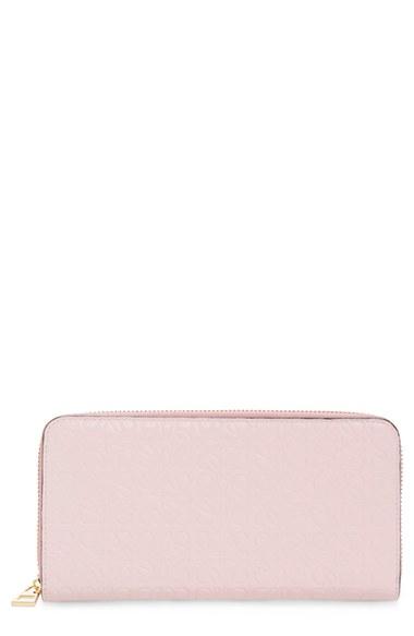 Women's Loewe Leather Zip Around Wallet -