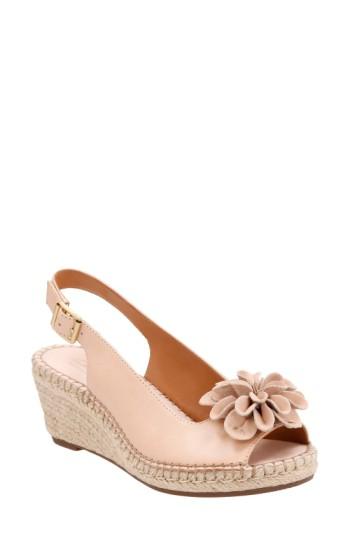 Women's Clarks Petrina Bianca Wedge Sandal W - Beige