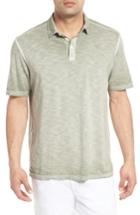 Men's Tommy Bahama Suncoast Shores Slub Jersey Polo, Size - Green