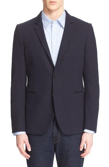 Men's Ps Paul Smith Extra Trim Knit Cotton Blazer