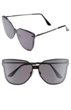 Women's Bp. Inception 62mm Cat Eye Sunglasses - Silver