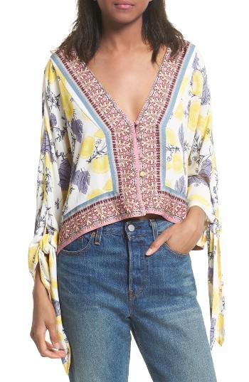 Women's Free People Freshly Squeezed Top - Ivory
