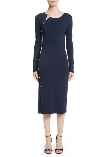 Women's Altuzarra Button Detail Knit Dress - Blue