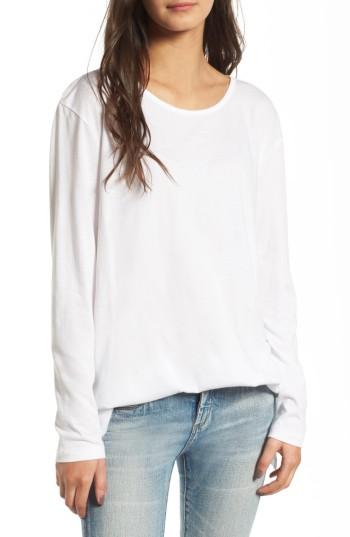 Women's Bp. Side Slit Tee - White