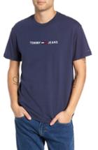 Men's Tommy Jeans Small Text Embroidered T-shirt