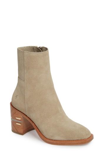 Women's Frye Sedona Chelsea Bootie .5 M - Grey