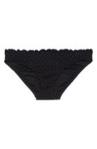 Women's Seafolly Havana Mini Hipster Bikini Bottom Us / 8 Au - Black