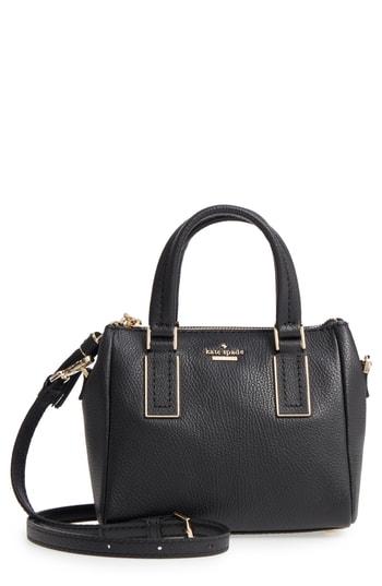 Kate Spade New York Kingston Drive - Mini Alena Leather Crossbody Bag - Black