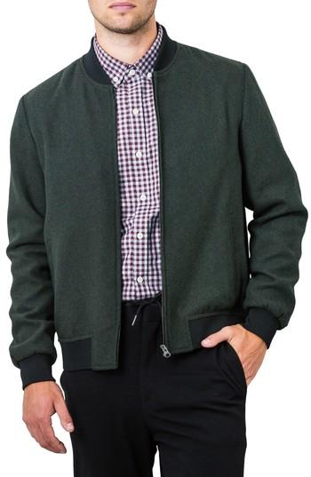 Men's 7 Diamonds Aether Bomber Jacket, Size - Grey