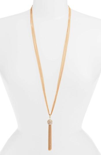 Women's Stella + Ruby Chain Tassel Y-necklace