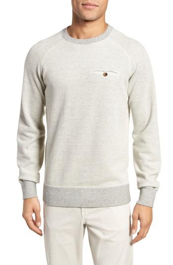 Men's Billy Reid Tommy Pullover Sweatshirt - Grey