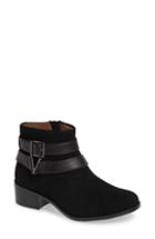 Women's Vionic Mana Buckle Strap Bootie M - Black