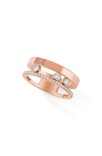 Women's Messika Two Row Move Romane Diamond Ring