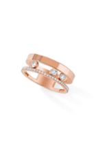 Women's Messika Two Row Move Romane Diamond Ring