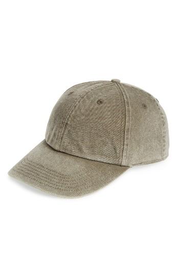 Women's Treasure & Bond Canvas Baseball Cap - Green