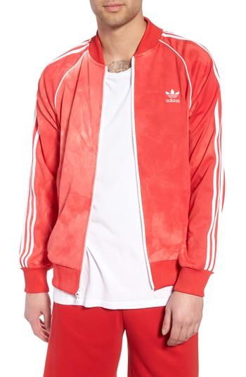 Men's Adidas Originals Hu Holi Track Jacket - Red