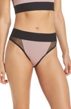 Women's Ultracor Reef Sport Mesh High-waist Bikini Bottoms - Pink