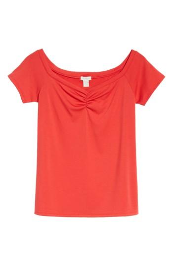 Women's Hinge Off The Shoulder Tee