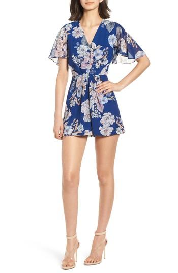 Women's Sentimental Ny Starlet Romper - Blue