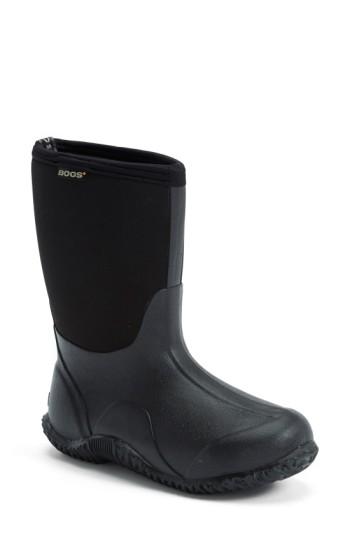 Women's Bogs 'classic' Mid High Waterproof Snow Boot M - Black
