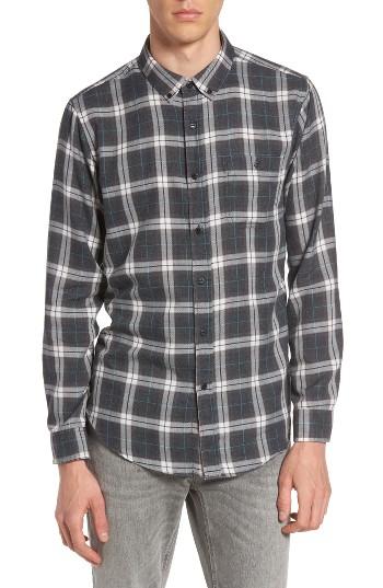 Men's Ezekiel Plaid Shirt - Black