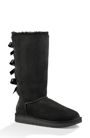 Women's Ugg Bailey Bow Ii Boot, Size 5 M - Black