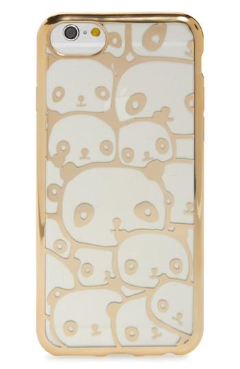 Ok Originals Transparent Panda Iphone 6/6s/7 Case - Metallic