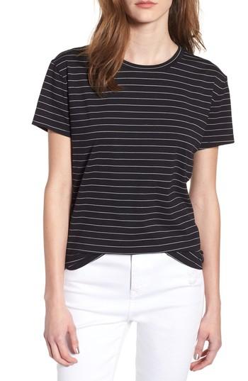 Women's Lira Clothing Arizona Stripe Tee - Black