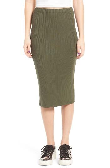Women's Leith Rib Midi Skirt
