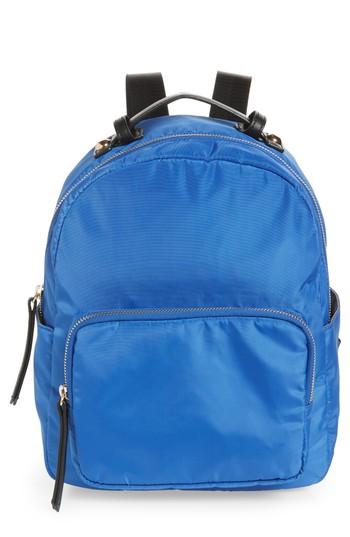Sondra Roberts Nylon Backpack - Blue