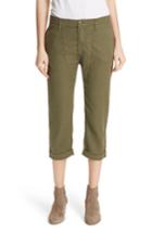 Women's The Great. The Saddle Trouser - Green