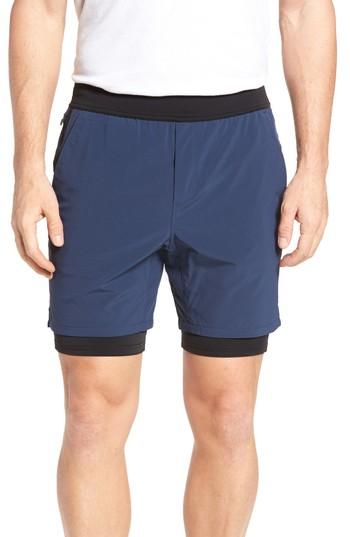 Men's Ten Thousand Interval Athletic Shorts - Blue