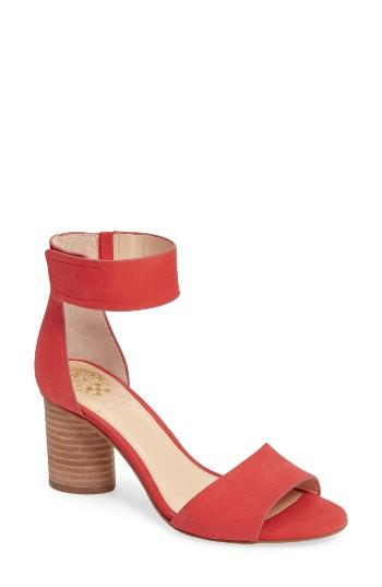 Women's Vince Camuto Jacon Sandal .5 M - Red