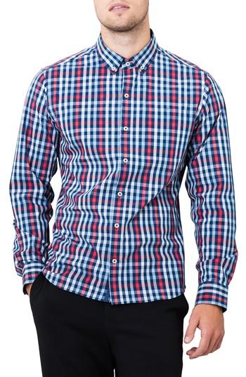 Men's 7 Diamonds Year One Woven Shirt - Blue