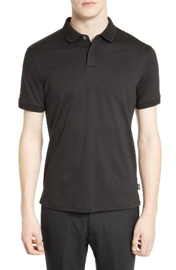 Men's Armani Collezioni Cotton Interlock Polo