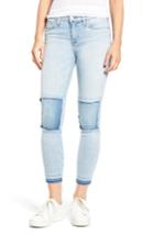 Women's Hudson Jeans Szzi Mid Rise Patched Skinny Jeans