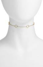 Women's Five And Two Max Circle Choker Necklace