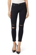 Women's J Brand 8227 Destroyed Crop Skinny Ankle Jeans - Blue