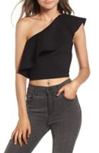 Women's Elliatt Revel One-shoulder Top - Black
