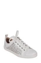 Women's Earth Tangor Perforated Sneaker M - White