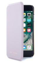 Ted Baker London Shannon Iphone 6/6s/7/8 & 6/6s/7/8 Mirror Folio Case - Purple